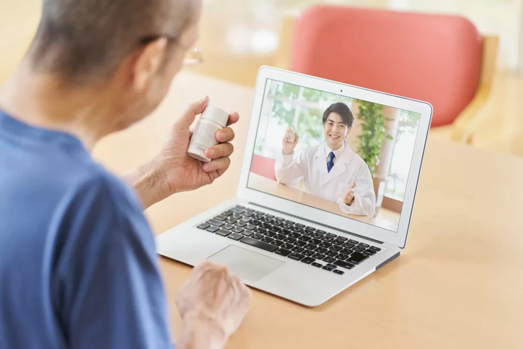 What is telepsychiatry?